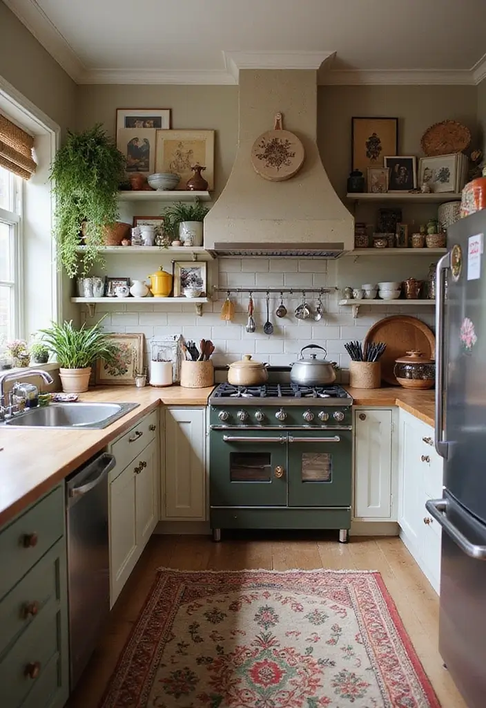 25 Boho Kitchen Ideas Full of Texture, Plants, and Personality 167 25 Boho Kitchen Ideas Full of Texture, Plants, and Personality - 25. Personal Touches