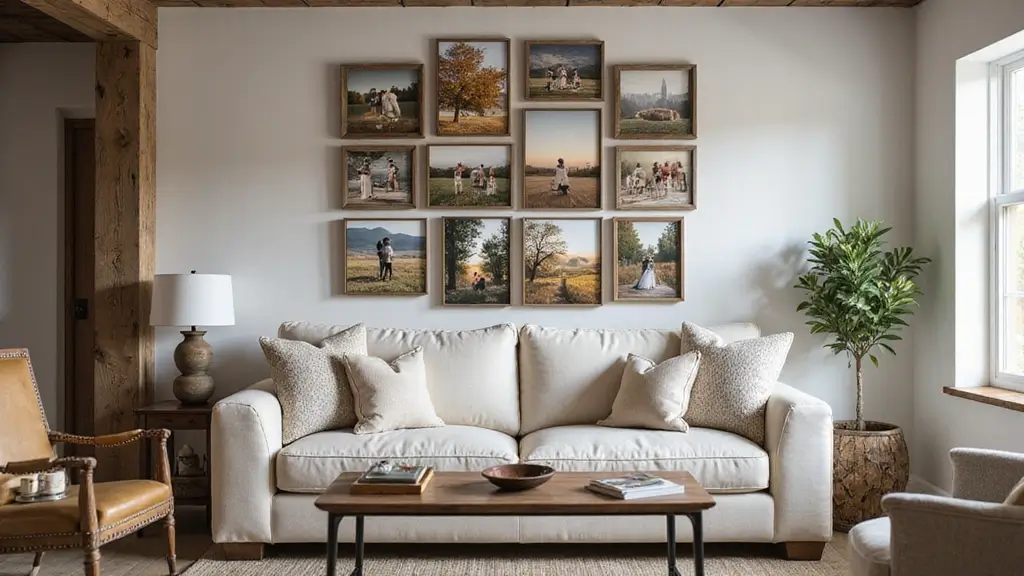25 Canvas Photo Wall Ideas to Showcase Your Memories Beautifully