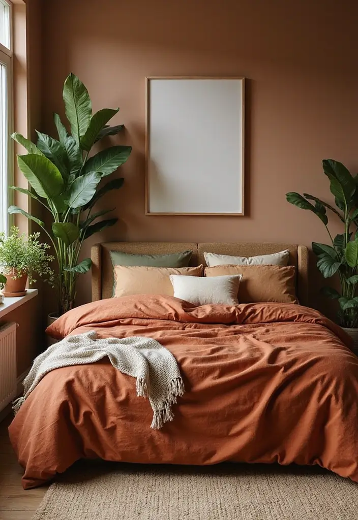 25 Cozy Bedroom Ideas That Make Your Space Feel Like a Retreat 1 25 Cozy Bedroom Ideas That Make Your Space Feel Like a Retreat - 1. Warm Earthy Tones