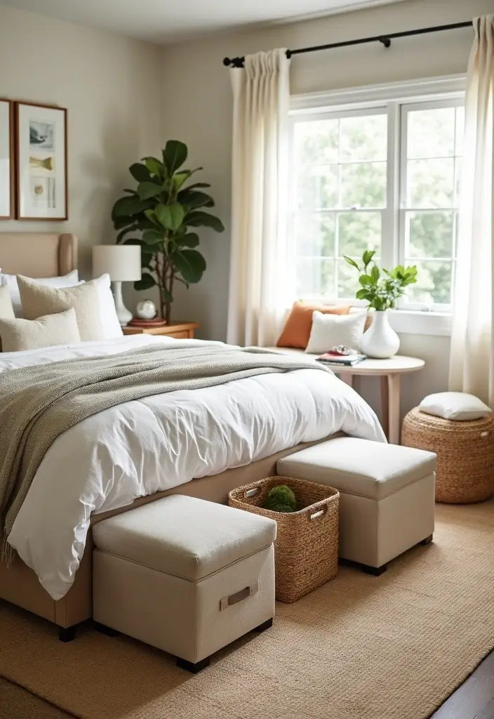 25 Cozy Bedroom Ideas That Make Your Space Feel Like a Retreat 92 25 Cozy Bedroom Ideas That Make Your Space Feel Like a Retreat - 14. Functional Storage Solutions