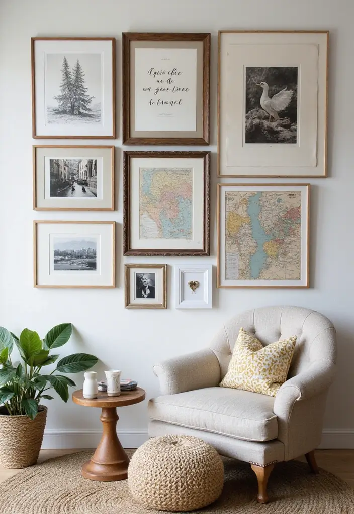 25 Creative Pictures On Wall Ideas For A Stylish Home Glow-Up 106 25 Creative Pictures On Wall Ideas For A Stylish Home Glow-Up - 16. Travel Destination Wall