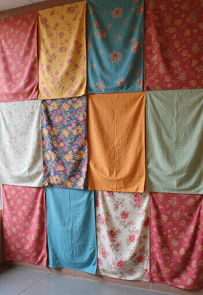 25 DIY Accent Wall Ideas That Instantly Upgrade Any Room 64 25 DIY Accent Wall Ideas That Instantly Upgrade Any Room - 10. Fabric Wall Art Panels