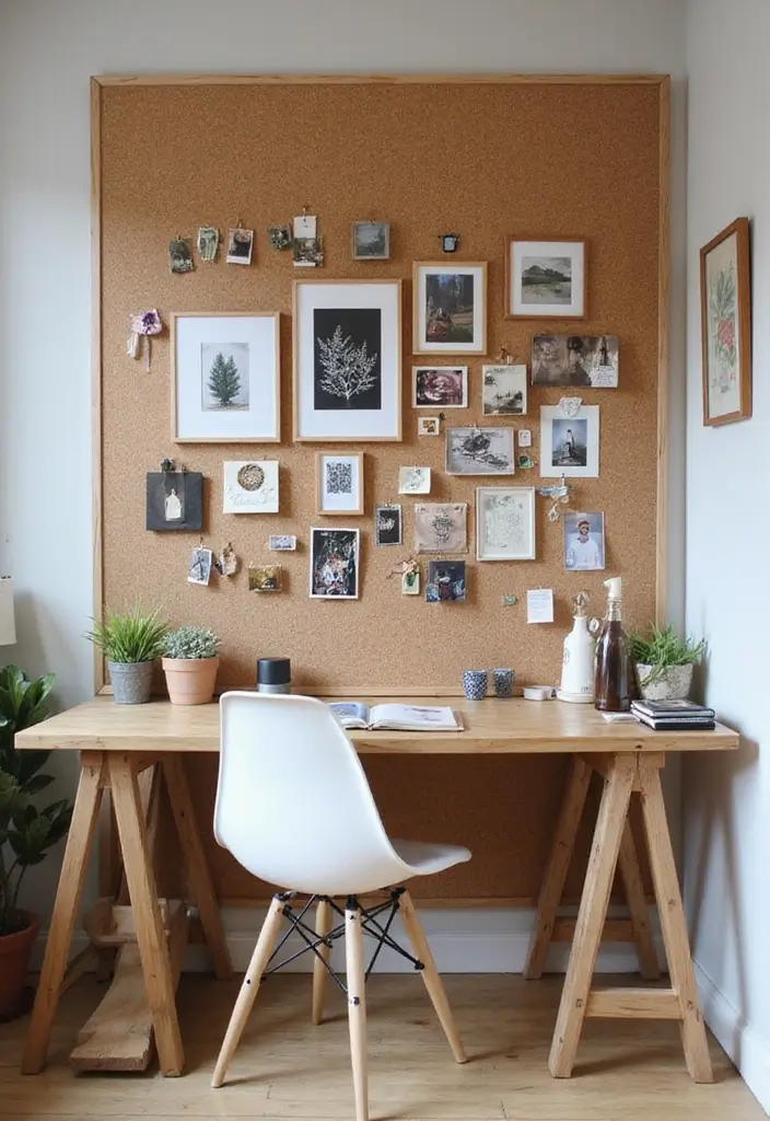 25 DIY Accent Wall Ideas That Instantly Upgrade Any Room 108 25 DIY Accent Wall Ideas That Instantly Upgrade Any Room - 16. Cork Board Wall