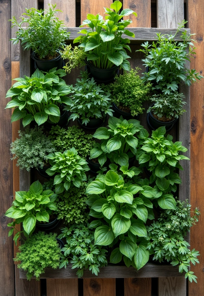 25 DIY Accent Wall Ideas That Instantly Upgrade Any Room 22 25 DIY Accent Wall Ideas That Instantly Upgrade Any Room - 4. Vertical Garden Wall