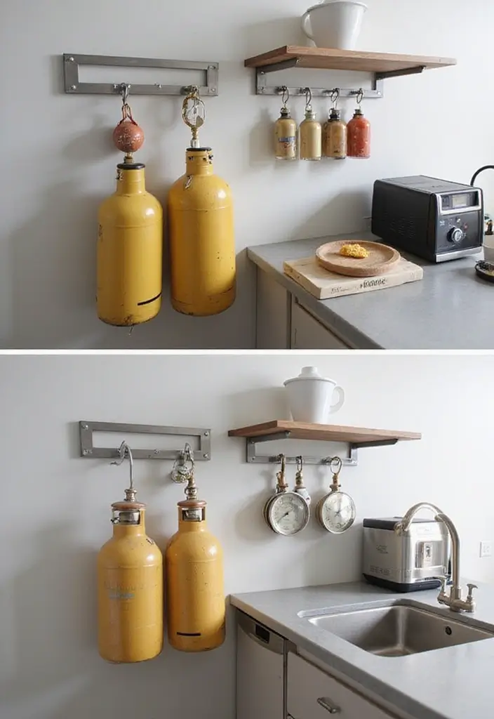 25 Gas Cylinder Storage Ideas in Kitchen for Safety and Style 64 25 Gas Cylinder Storage Ideas in Kitchen for Safety and Style - 10. Customizable Storage Wall