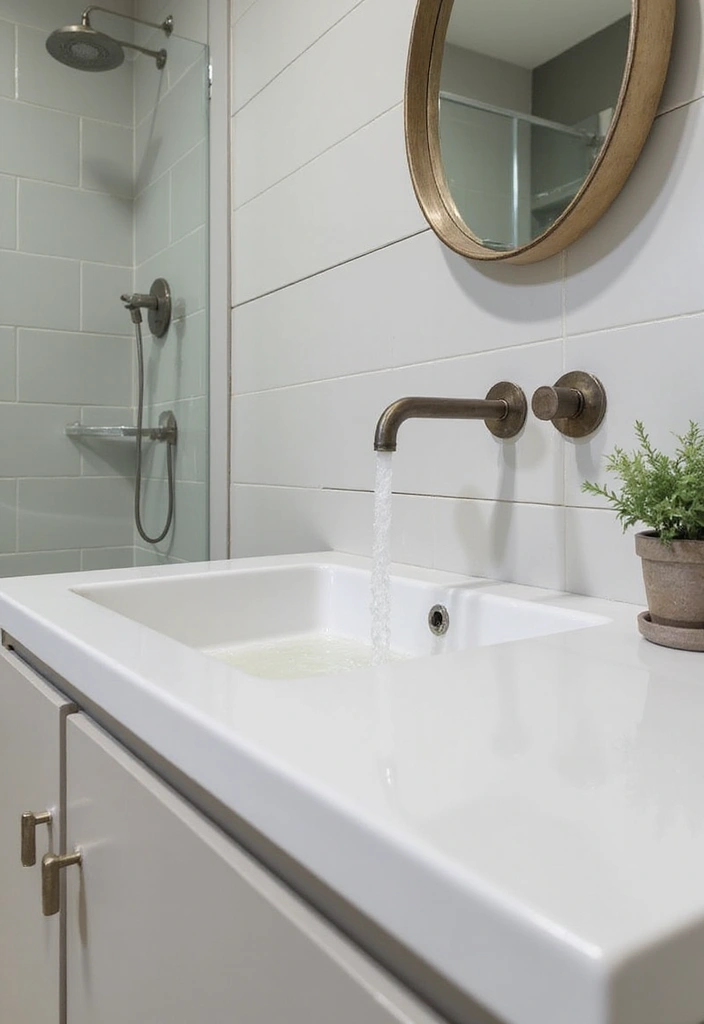 25 Green Bathroom Ideas Bringing Nature Indoors 8 25 Green Bathroom Ideas Bringing Nature Indoors - 2. Eco-Friendly Bathroom Fixtures