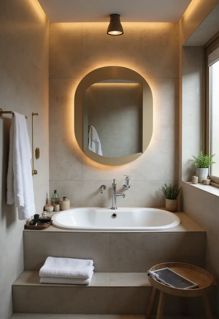 25 Green Bathroom Ideas Bringing Nature Indoors 148 25 Green Bathroom Ideas Bringing Nature Indoors - 22. Solar-Powered Lighting