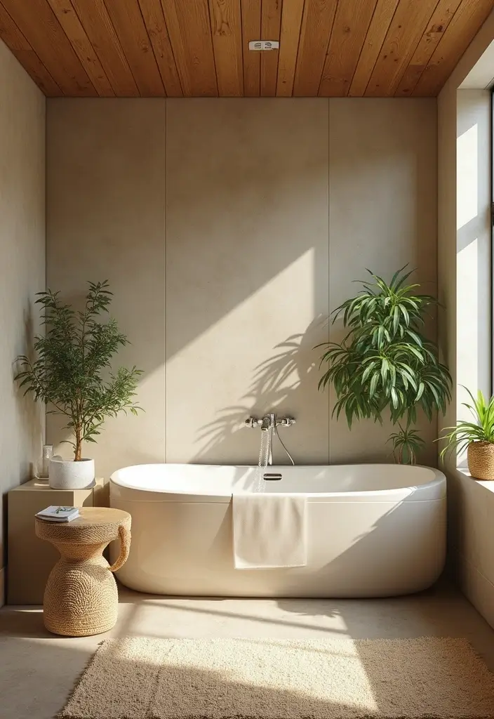 25 Green Bathroom Ideas Bringing Nature Indoors 43 25 Green Bathroom Ideas Bringing Nature Indoors - 7. Biophilic Design Elements