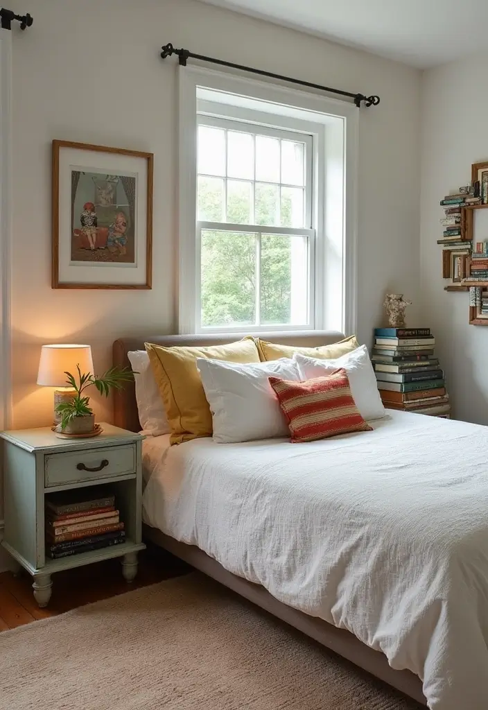 25 Green Bedroom Ideas That Bring Nature Indoors 68 25 Green Bedroom Ideas That Bring Nature Indoors - 14. Upcycled Decor