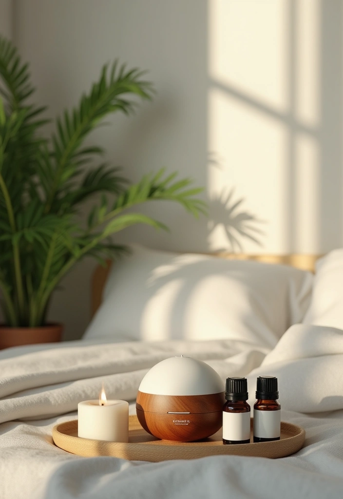 25 Green Bedroom Ideas That Bring Nature Indoors 106 25 Green Bedroom Ideas That Bring Nature Indoors - 20. Aromatherapy Elements