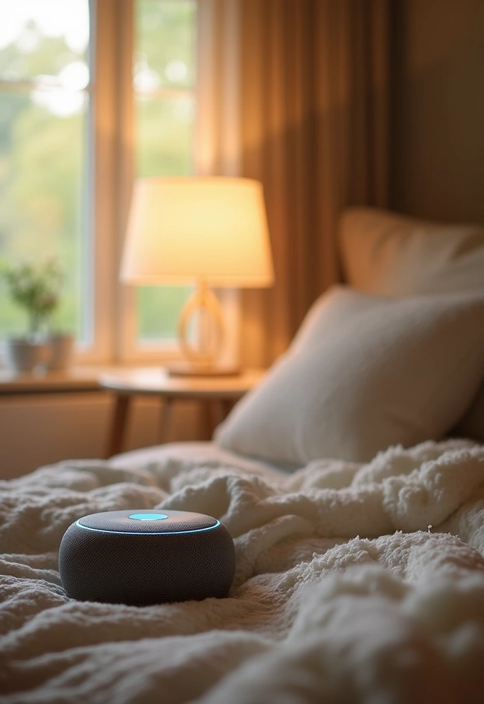 25 Green Bedroom Ideas That Bring Nature Indoors 109 25 Green Bedroom Ideas That Bring Nature Indoors - 21. Using Nature Sounds