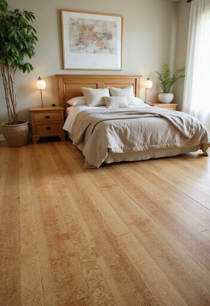 25 Green Bedroom Ideas That Bring Nature Indoors 116 25 Green Bedroom Ideas That Bring Nature Indoors - 22. Eco-Friendly Flooring Options