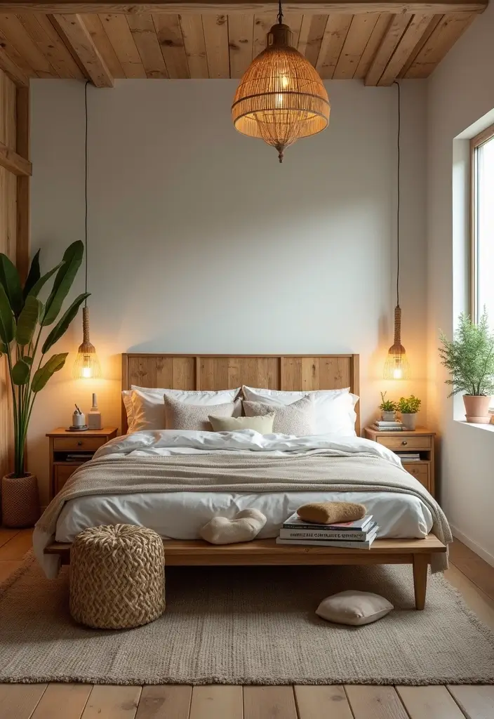 25 Green Bedroom Ideas That Bring Nature Indoors 29 25 Green Bedroom Ideas That Bring Nature Indoors - 7. Eco-Friendly Furniture Choices