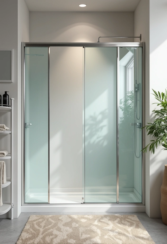 25 Handicapped Bathroom Ideas That Are Safe, Chic, and Accessible - 19. Shower Curtains vs. Doors