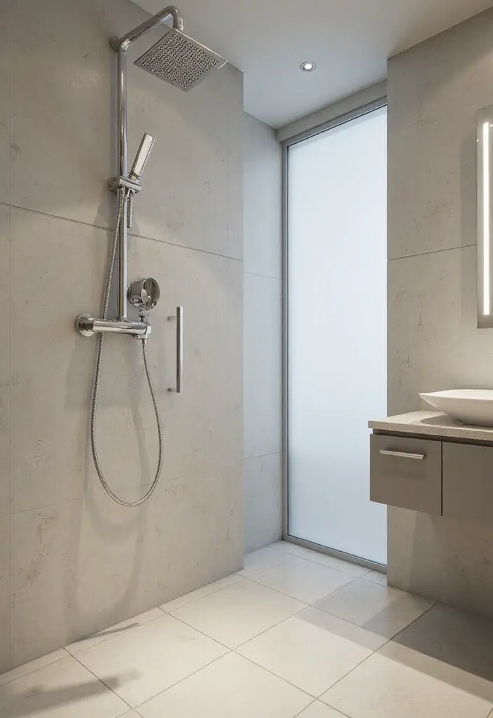 25 Handicapped Bathroom Ideas That Are Safe, Chic, and Accessible - 22. Accessible Showerheads