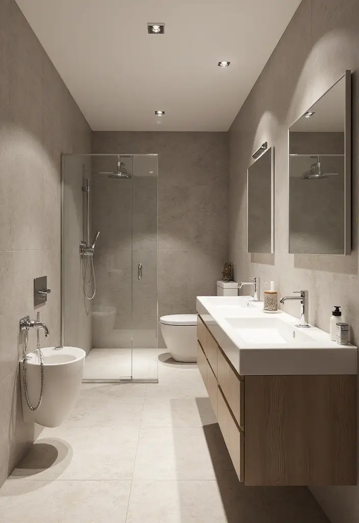 25 Handicapped Bathroom Ideas That Are Safe, Chic, and Accessible - 25. Interactive Technology