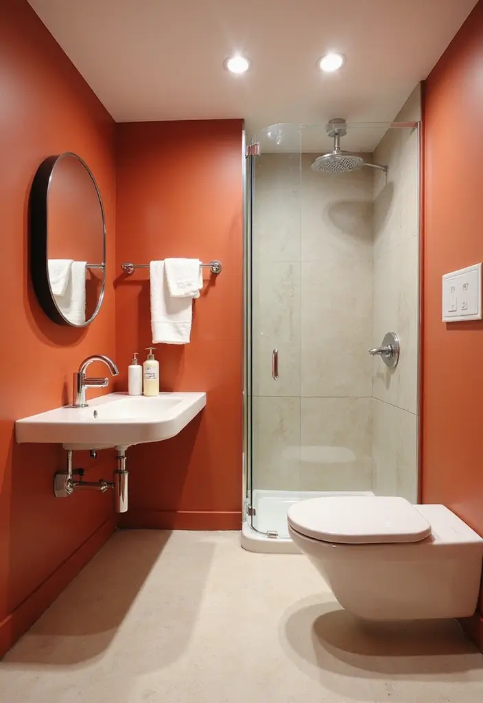 25 Handicapped Bathroom Ideas That Are Safe, Chic, and Accessible - 7. Contrast for Visibility