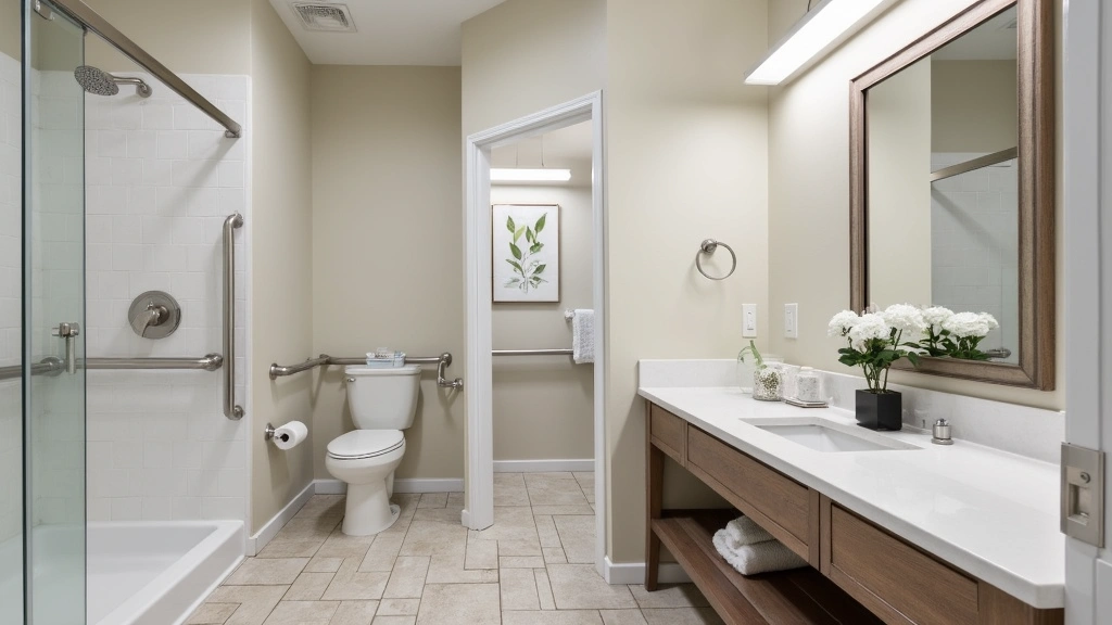 25 Handicapped Bathroom Ideas That Are Safe, Chic, and Accessible