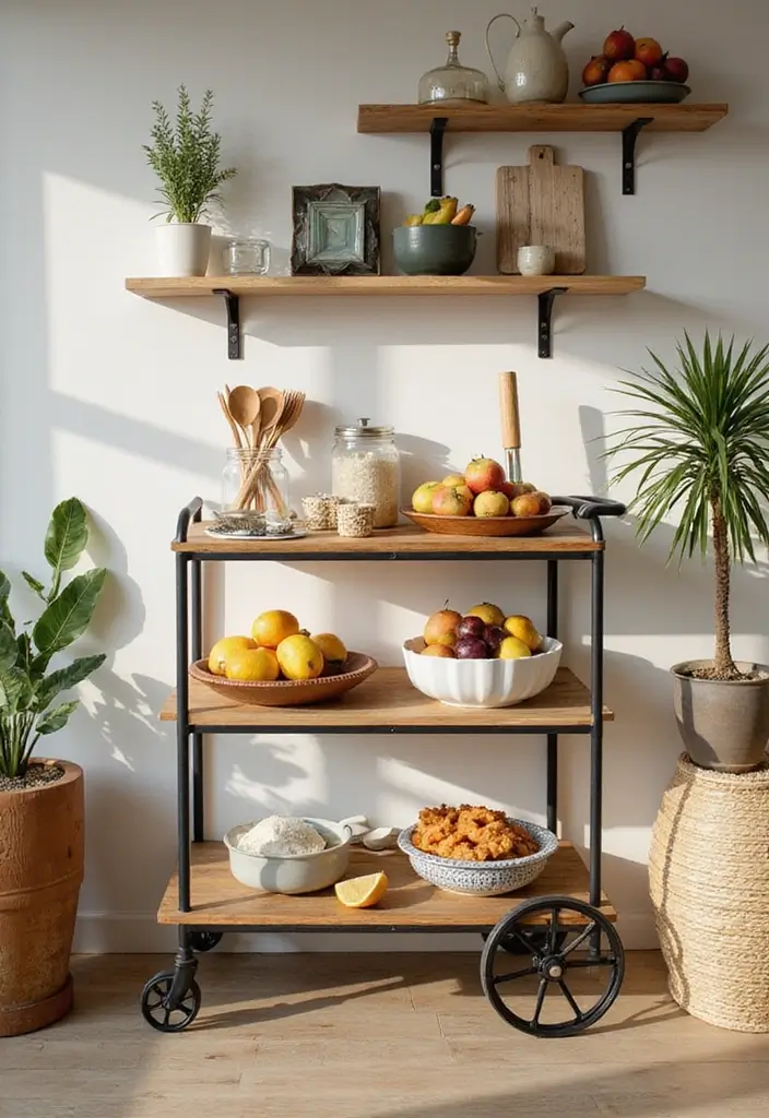 25 Ikea Storage Ideas for Smart and Affordable Organization 6 25 Ikea Storage Ideas for Smart and Affordable Organization - 2. RÅVAROR Kitchen Cart