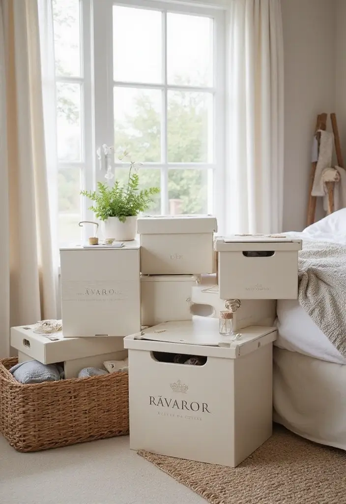 25 Ikea Storage Ideas for Smart and Affordable Organization 126 25 Ikea Storage Ideas for Smart and Affordable Organization - 22. RÅVAROR Storage Boxes