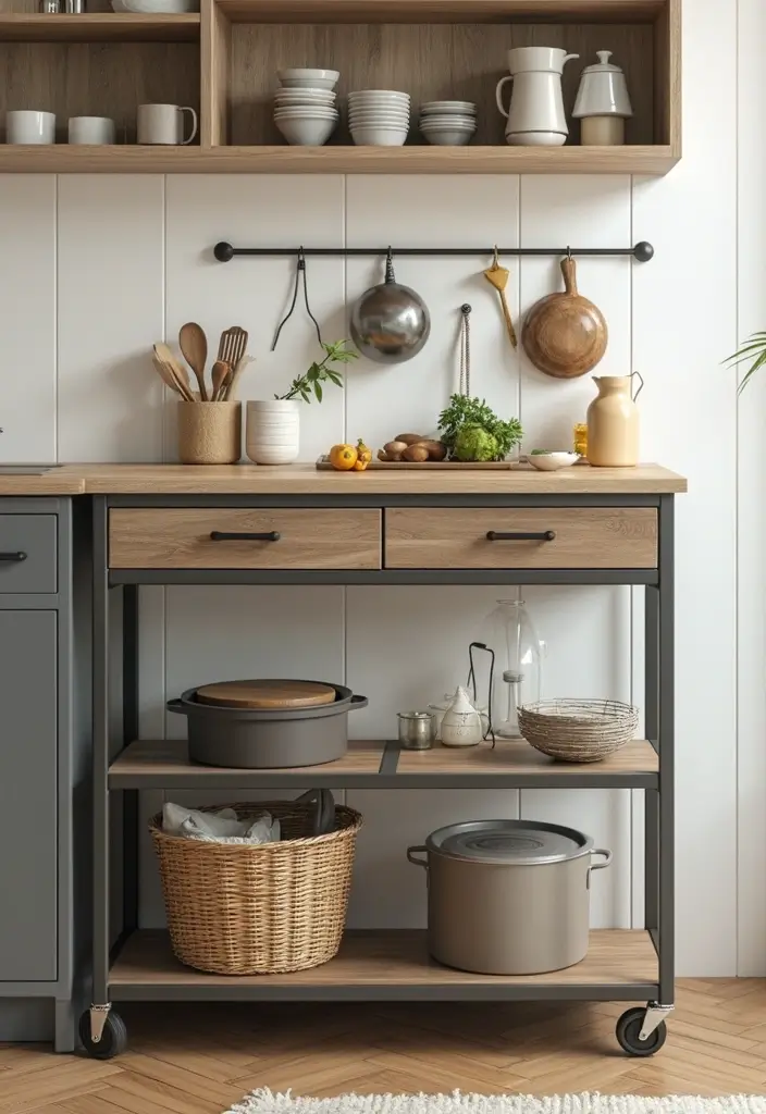 25 Ikea Storage Ideas for Smart and Affordable Organization 147 25 Ikea Storage Ideas for Smart and Affordable Organization - 25. HEMKÖP Utility Cart