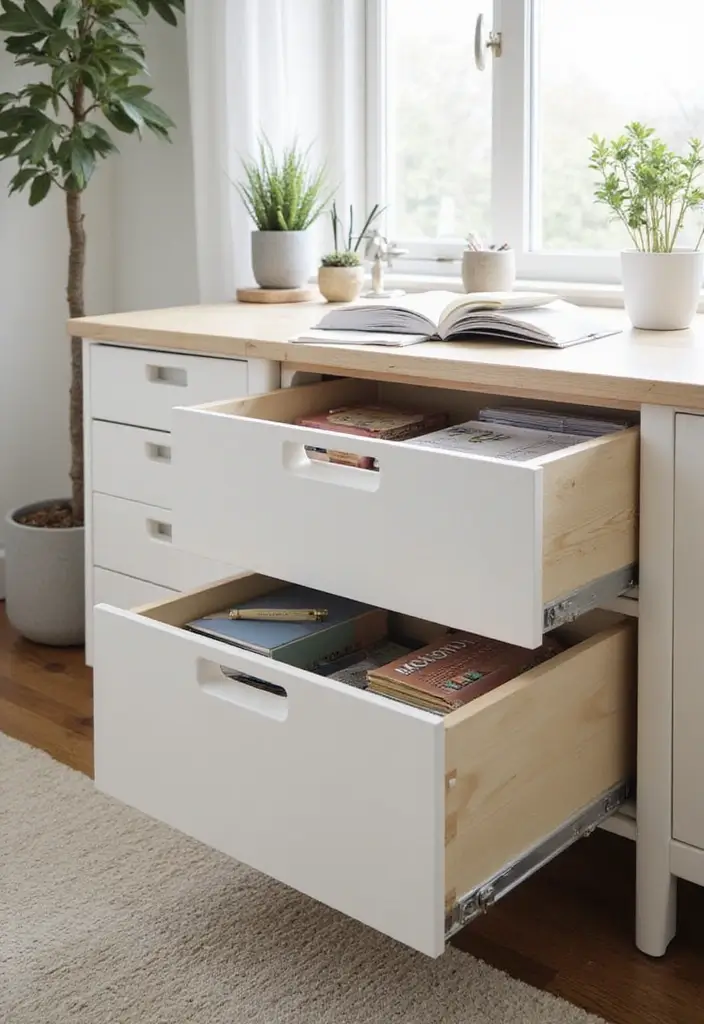25 Ikea Storage Ideas for Smart and Affordable Organization 47 25 Ikea Storage Ideas for Smart and Affordable Organization - 9. MALM Drawer Unit