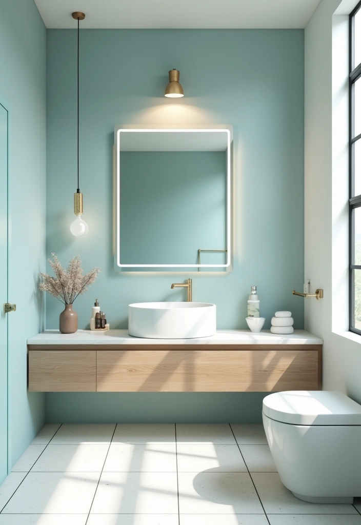 25 Light Bathroom Ideas That Instantly Brighten and Open Up Your Space 1 25 Light Bathroom Ideas That Instantly Brighten and Open Up Your Space - 1. Soft Color Schemes for a Bright Atmosphere
