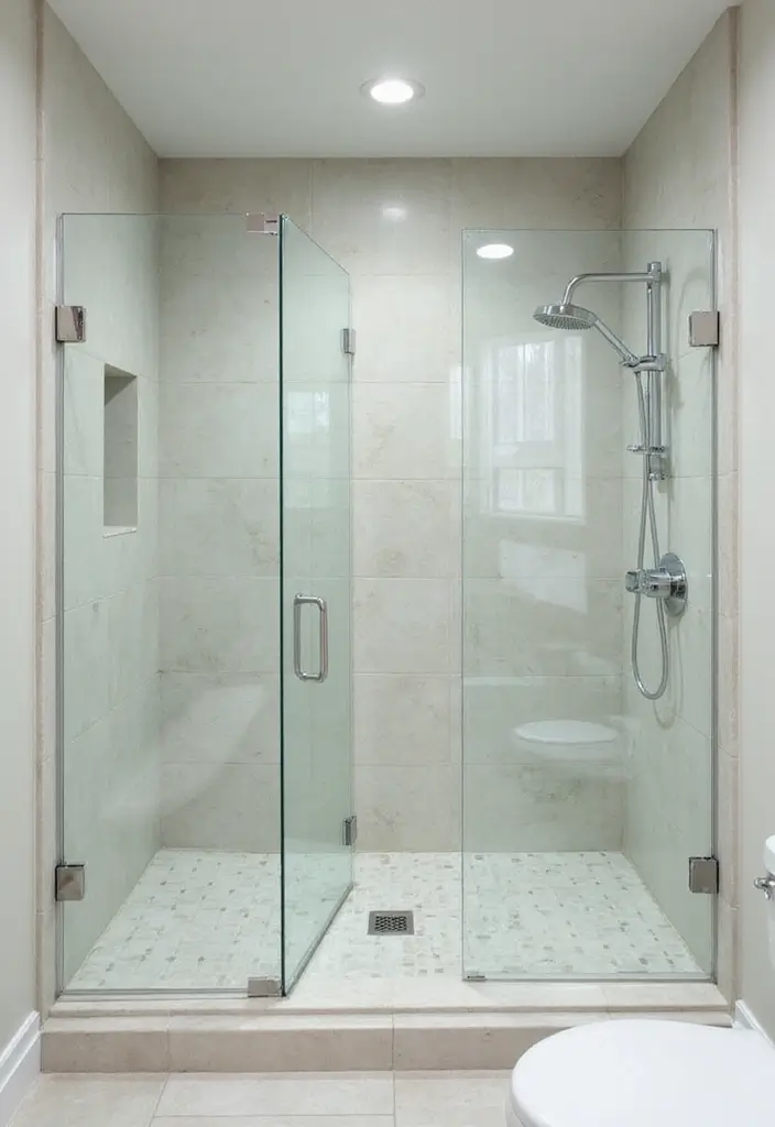 25 Light Bathroom Ideas That Instantly Brighten and Open Up Your Space 104 25 Light Bathroom Ideas That Instantly Brighten and Open Up Your Space - 16. Unique Shower Designs