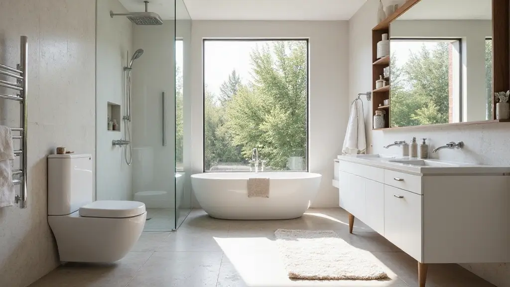 25 Light Bathroom Ideas That Instantly Brighten and Open Up Your Space