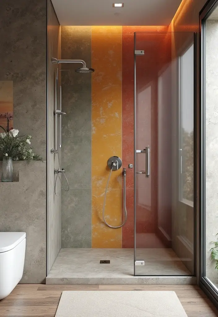 25 Men's Bathroom Ideas With Bold Minimalist Style 69 25 Men's Bathroom Ideas With Bold Minimalist Style - 11. Bold Shower Designs