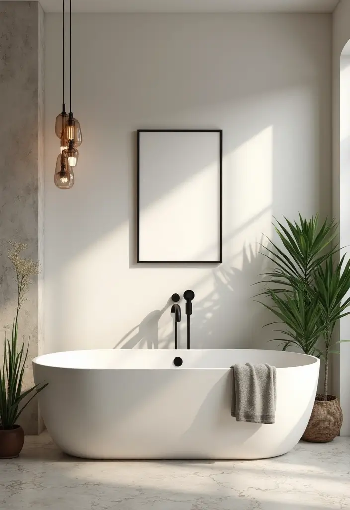 25 Modern Bathroom Ideas That Redefine Minimal and Sophisticated Design 125 25 Modern Bathroom Ideas That Redefine Minimal and Sophisticated Design - 19. Minimalist Decorative Touches