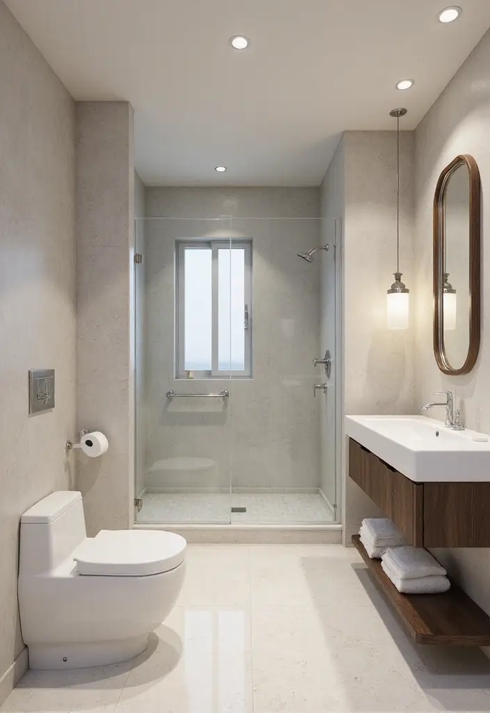 25 Modern Bathroom Ideas That Redefine Minimal and Sophisticated Design 163 25 Modern Bathroom Ideas That Redefine Minimal and Sophisticated Design - 25. Functional Layouts
