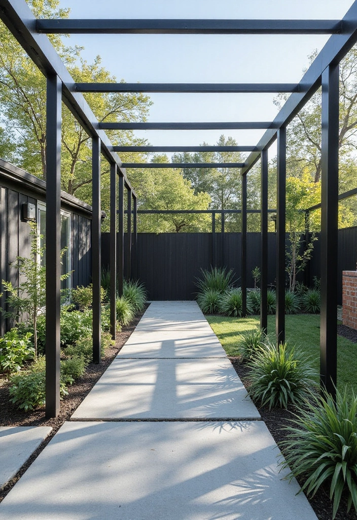 25 Privacy Wall Ideas to Create a Peaceful Backyard Oasis 111 25 Privacy Wall Ideas to Create a Peaceful Backyard Oasis - 21. Minimalist Glass Panels