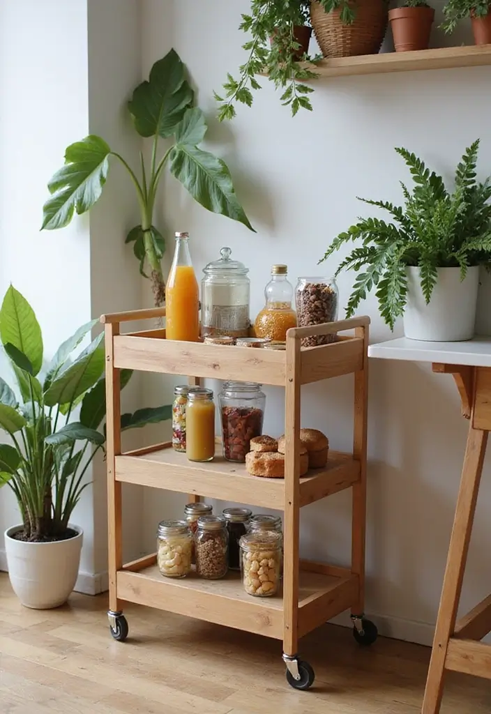 25 Room Storage Ideas That Instantly Make Life Easier 69 25 Room Storage Ideas That Instantly Make Life Easier - 11. Rolling Carts