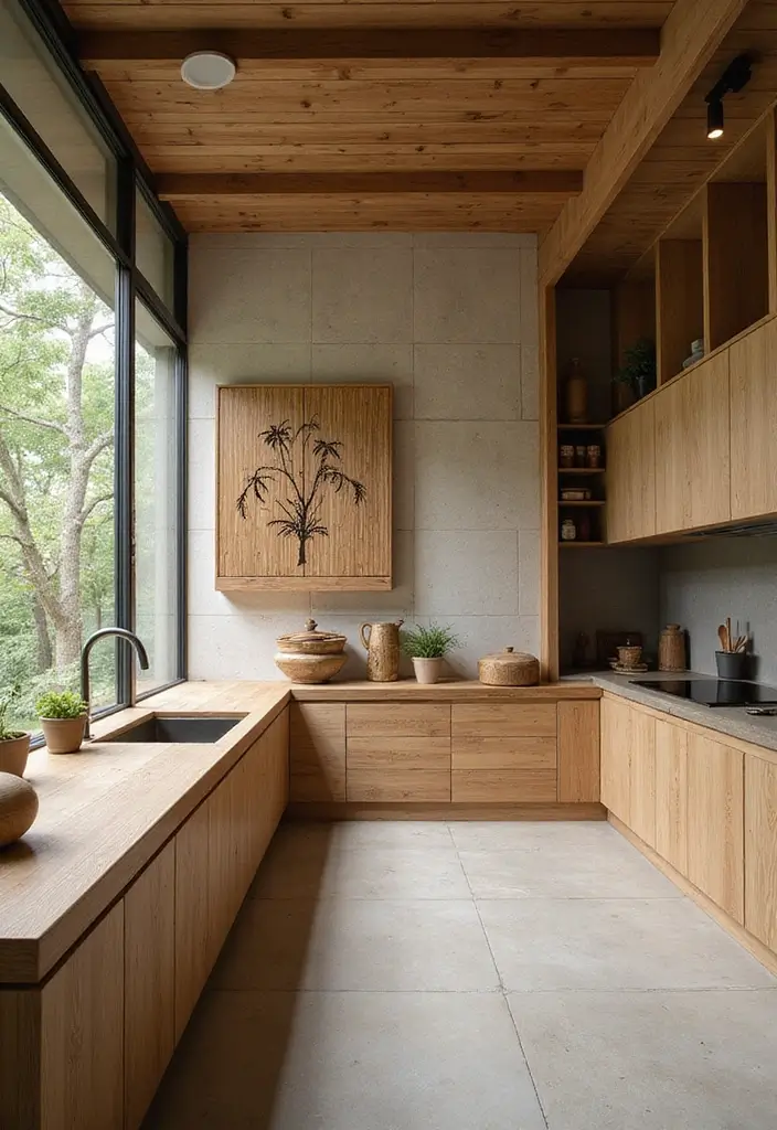 25 Sims 4 Kitchen Ideas to Inspire Real Life Designs - 10. Sustainable Zen