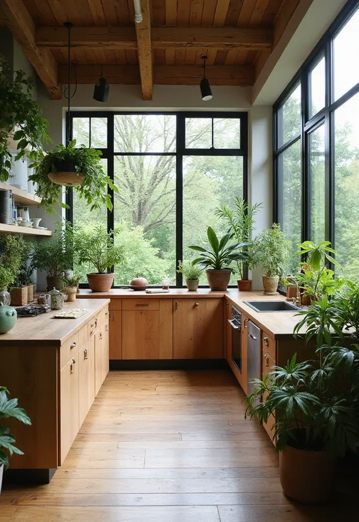 25 Sims 4 Kitchen Ideas to Inspire Real Life Designs - 12. Biophilic Design