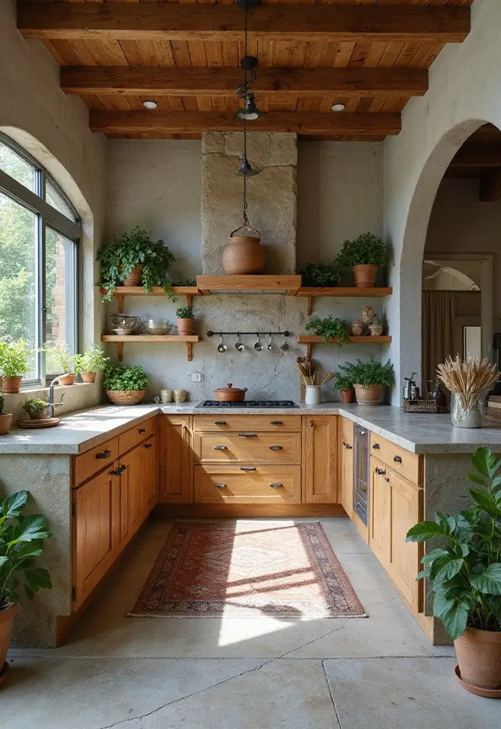 25 Sims 4 Kitchen Ideas to Inspire Real Life Designs - 18. Earthy Tones and Textures