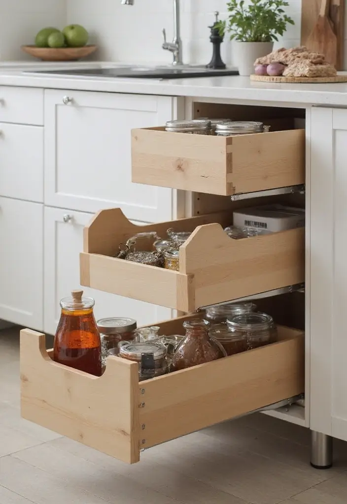 25 Sims 4 Kitchen Ideas to Inspire Real Life Designs - 19. Smart Storage Solutions