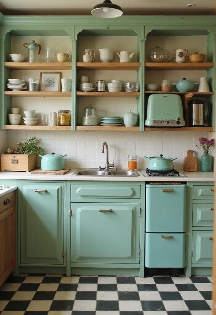 25 Sims 4 Kitchen Ideas to Inspire Real Life Designs - 3. Vintage Revival