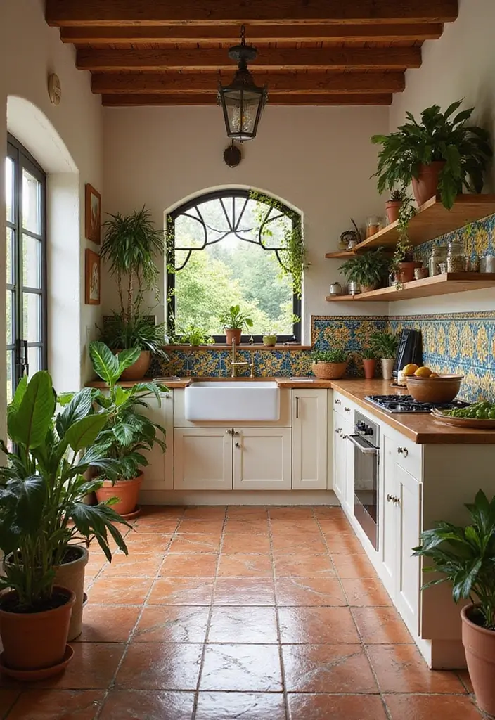 25 Sims 4 Kitchen Ideas to Inspire Real Life Designs - 7. Mediterranean Oasis