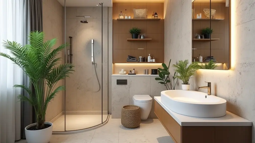 25 Small Apartment Bathroom Ideas That Save Space Beautifully