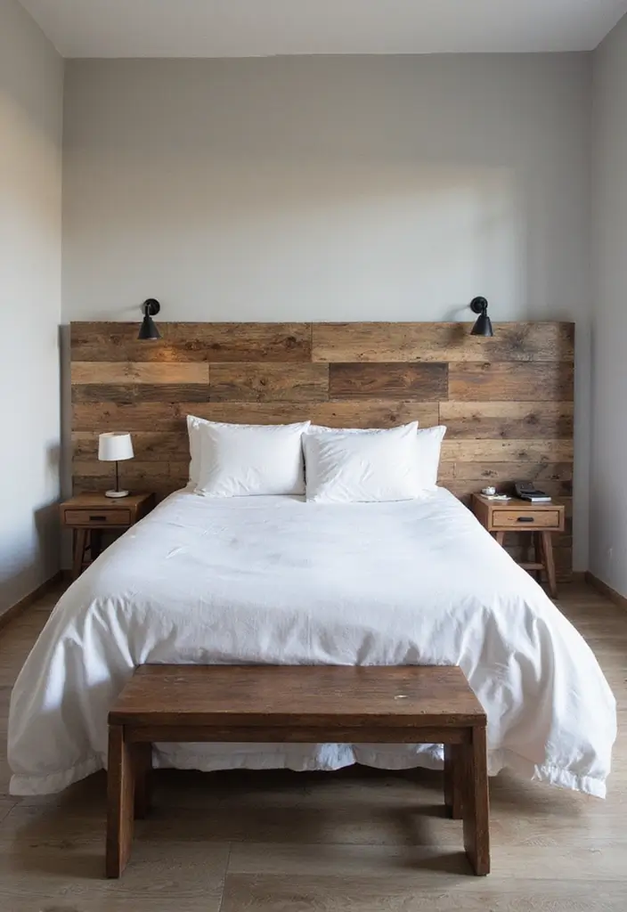 25 Small Bedroom Ideas for Men with a Sleek and Minimal Look 144 25 Small Bedroom Ideas for Men with a Sleek and Minimal Look - 22. Unique Headboard Designs
