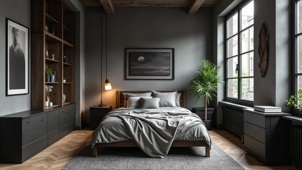 25 Small Bedroom Ideas for Men with a Sleek and Minimal Look