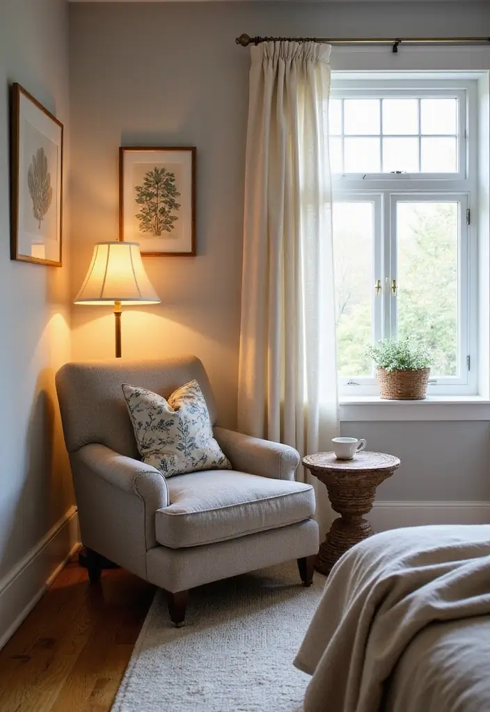 25 Small Guest Bedroom Ideas to Create a Cozy and Inviting Space 97 25 Small Guest Bedroom Ideas to Create a Cozy and Inviting Space - 19. Cozy Reading Nook