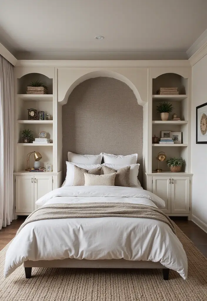 25 Small Guest Bedroom Ideas to Create a Cozy and Inviting Space 102 25 Small Guest Bedroom Ideas to Create a Cozy and Inviting Space - 20. Creative Headboards