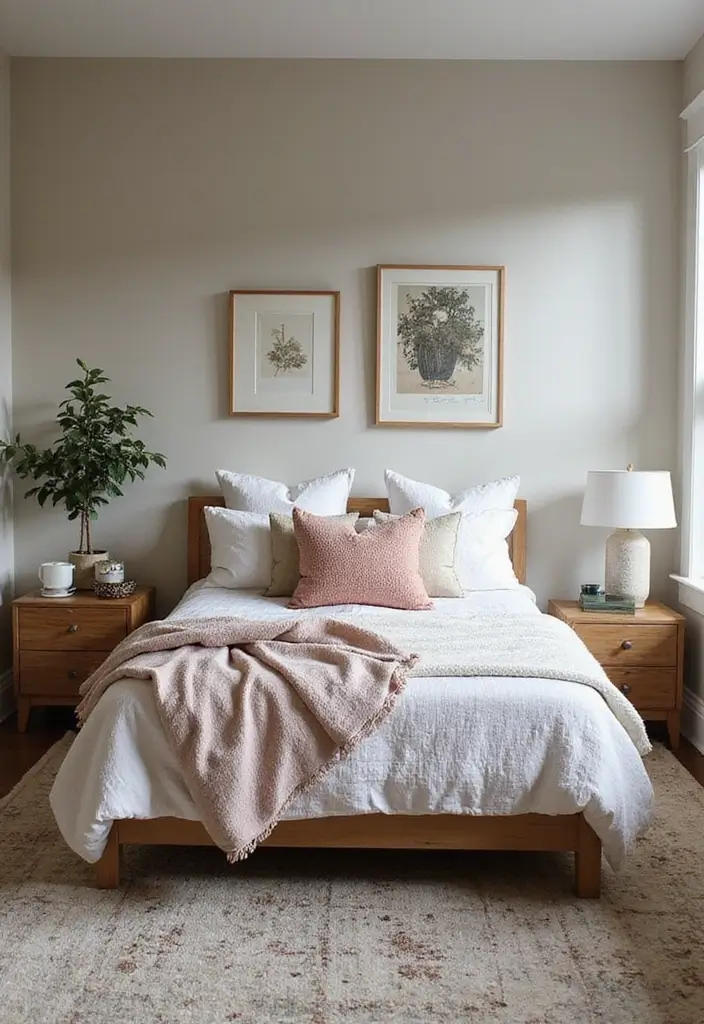 25 Small Guest Bedroom Ideas to Create a Cozy and Inviting Space 41 25 Small Guest Bedroom Ideas to Create a Cozy and Inviting Space - 9. Cozy Textiles