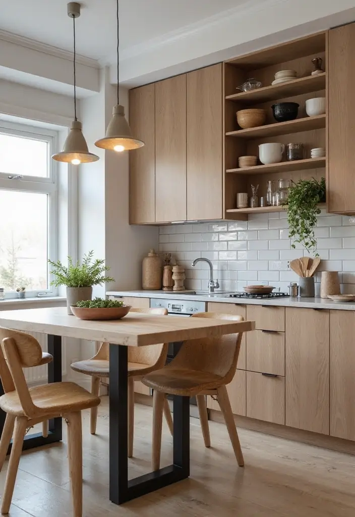 25 Small Kitchen Ideas That Make Tight Spaces Feel Bigger 8 25 Small Kitchen Ideas That Make Tight Spaces Feel Bigger - 2. Multi-functional Furniture