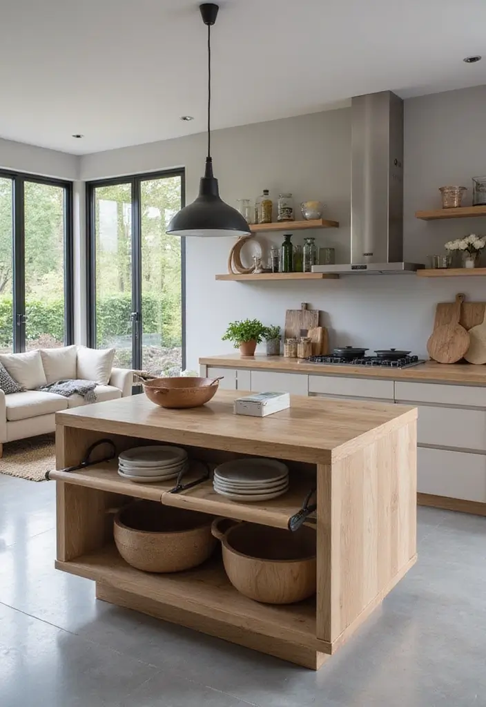 25 Small Kitchen Ideas That Make Tight Spaces Feel Bigger 128 25 Small Kitchen Ideas That Make Tight Spaces Feel Bigger - 20. Floating Islands