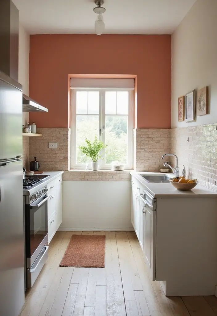25 Small Kitchen Ideas That Make Tight Spaces Feel Bigger 135 25 Small Kitchen Ideas That Make Tight Spaces Feel Bigger - 21. Smart Use of Colors
