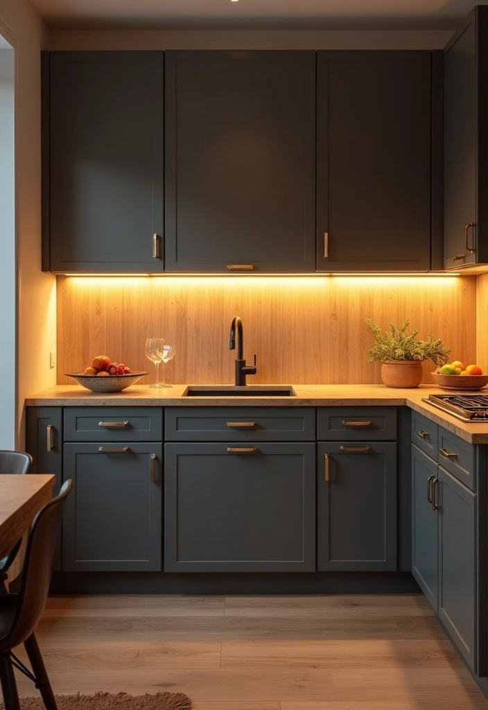 25 Small Kitchen Ideas That Make Tight Spaces Feel Bigger 34 25 Small Kitchen Ideas That Make Tight Spaces Feel Bigger - 6. Under-cabinet Lighting